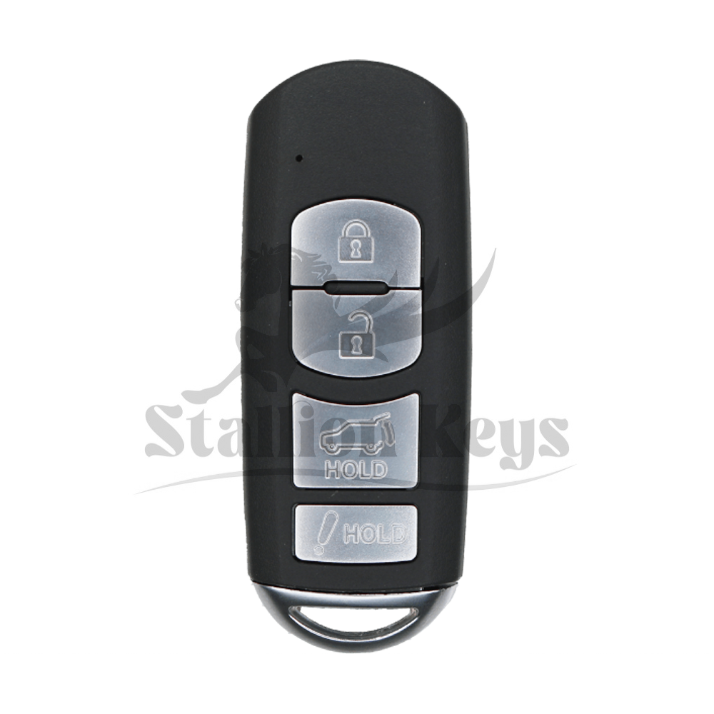 2010-2015 Mazda CX-7 / CX-9 / 4-Button Smart Key / PN: TEY1-67-5RY / WAZX1T763SKE11A04 / AFTERMARKET 2010-2015 Mazda CX-7 / CX-9 / 4-Button Smart Key / PN: TEY1-67-5RY / WAZX1T763SKE11A04 / AFTERMARKET